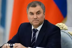 Chủ tịch Duma Quốc gia Vyacheslav Volodin sắp thăm Việt Nam. (Ảnh: AP/TTXVN)