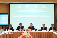 Tổng Bí thư, Chủ tịch nước Tô Lâm dự Toạ đàm bàn tròn cấp cao với các doanh nghiệp lớn của Hoa Kỳ. (Ảnh: Thống Nhất/TTXVN)