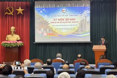 Quang cảnh buổi lễ. (Ảnh: Hải Ngọc/TTXVN)
