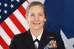 Phó Đô đốc Shoshana Chatfield. (Ảnh: Associated Press)
