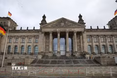 Tòa nhà Quốc hội tại thủ đô Berlin, Đức. (Ảnh: THX/TTXVN)