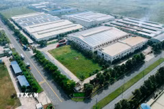 Khu công nghiệp Vĩnh Lộc 2, Tây Ninh. (Ảnh: Minh Hưng/TTXVN)