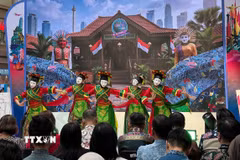Lễ khai mạc Hội chợ Du lịch ASTINDO 2026. (Ảnh: Đỗ Quyên/TTXVN)