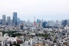 Quang cảnh thủ đô Tokyo, Nhật Bản. (Ảnh: THX/TTXVN)