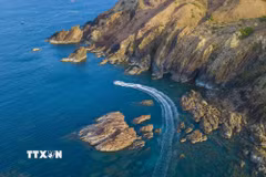 Một góc Eo Gió. (Nguồn: TTXVN)