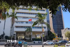 Đại sứ quán Việt Nam tại Tel Aviv. (Ảnh Đức Trung/TTXVN)