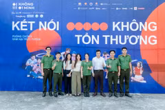 Từ tháng 9/2026, Vinamilk chính thức trở thành thành viên Liên minh Niềm tin số và đồng hành cùng chiến dịch truyền thông “Không một mình”. (Ảnh: Minh Anh/Vietnam+)