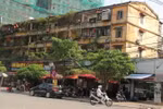 Chung cư B2 Thành Công. (Ảnh: Mạnh Khánh/TTXVN)