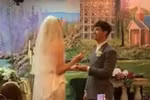 Hình ảnh được cho là chụp từ đám cưới bí mật của cặp đôi "trai tài gái sắc." (Nguồn: India TV News)