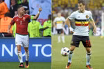 Các cầu thủ Hungary (trái) liệu có thể tiếp tục gây thêm cú sốc nữa ở EURO 2016 trong trận đấu rạng sáng mai với "Quỷ đỏ" Bỉ? (Nguồn: Telegraph)
