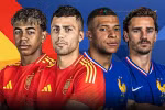Tây Ban Nha-Pháp tranh vé chung kết EURO 2024. (Nguồn: skysports)