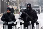 Cảnh sát Thổ Nhĩ Kỳ tăng cường an ninh tại thủ đô Ankara. (Ảnh: AFP/TTXVN)