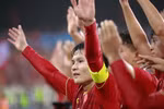 Quang Hải là đội trưởng U22 Việt Nam dự SEA Games 30. (Ảnh: Trọng Đạt/TTXVN)