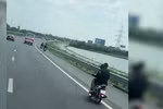 Xử lý nhóm thanh, thiếu niên chạy xe máy trên cao tốc Pháp Vân-Cầu Giẽ