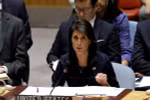Đại sứ Mỹ tại Liên hợp quốc Nikki Haley. (Nguồn: THX/TTXVN)