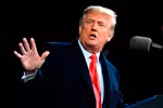 Cựu Tổng thống Donald Trump. (Ảnh: AFP/TTXVN)
