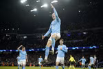 Haaland ghi 5 bàn đưa Man City tiến vào tứ kết Champions League