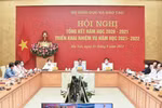 Thủ tướng chỉ đạo tại Hội nghị Tổng kết năm học 2020-2021. (Ảnh: Bộ GD-ĐT)