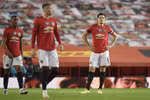 Manchester United chỉ còn biết tự trách mình khi không bảo vệ được thảnh quả. (Nguồn: Reuters)