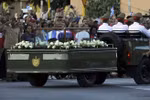Đoàn xe rước tro cốt của lãnh tụ Fidel Castro. (Nguồn: AFP)