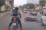 Truy tìm nam tài xế lái phân khối lớn gây tai nạn rồi bỏ chạy