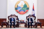 Quang cảnh buổi tiếp. (Ảnh: Phạm Kiên/Vietnam+)