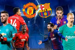 Manchester United đối đầu Barcelona.