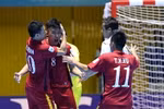 Đội tuyển Futsal Việt Nam giành chiến thắng lịch sử. (Nguồn: Futsal Vietnam)