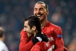 Mkhitaryan và Ibrahimovic đưa Manchester United vào vòng knock-out. (Nguồn: Getty Images)