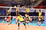 Đội tuyển bóng chuyền nữ Việt Nam hướng đến tấm huy chương bạc SEA Games 23. (Ảnh: Anh Tuấn/TTXVN)