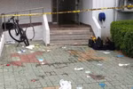 Hiện trường vụ đâm dao. (Nguồn: BBC)