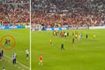 [Video] Ronaldo lại gây tranh cãi khi bỏ vào đường hầm trước đồng đội