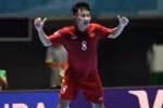 Cú hat-trick của Minh Trí đã góp công mang về thắng lợi đầu tiên cho Futsal Việt Nam tại World Cup. (Ảnh: Getty)