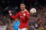 Ronaldo ăn mừng sau khi ghi bàn giúp M.U thắng trận. (Nguồn: Getty Images)