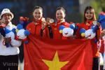 Công tác kiểm tra doping và phòng chống dịch tại SEA Games 31 đang được đẩy mạnh tối đa. (Ảnh: PV/Vietnam+) 