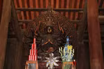 Tượng Quan Âm nghìn mắt nghìn tay được công nhận là Bảo vật quốc gia năm 2012. (Ảnh: Thanh Thương/TTXVN)