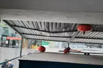 Hiện trường nơi xảy ra vụ bé gái 3 tuổi rơi từ tầng 12A chung cư