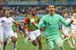 [Photo] Xác định các cặp vào tứ kết EURO 2020, nhiều 'ông lớn' bị loại