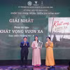 Phim giải nhất "Khát vọng vươn xa," thuộc thể loại tài liệu. (Ảnh: Anh Vũ/Vietnam+)