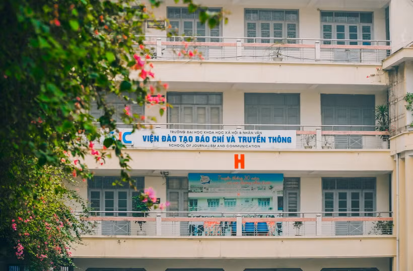 Viện Đào tạo Báo chí và Truyền thông-Trường Đại học Khoa học Xã hội và Nhân văn-Đại học Quốc gia Hà Nội. (Nguồn: Viện Đào tạo Báo chí và Truyền thông)