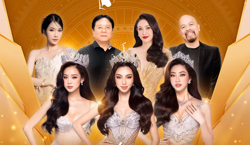 Dàn giám khảo cuộc thi Hoa hậu Quốc gia Việt Nam mùa đầu tiên. (Ảnh: BTC)
