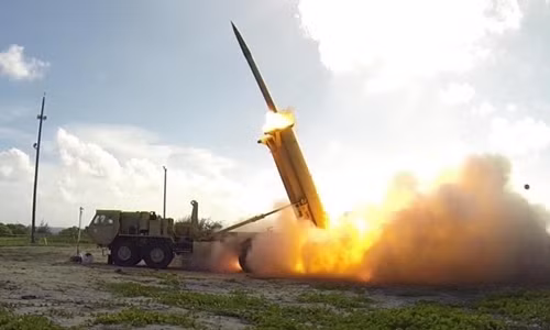Tên lửa phòng thủ THAAD. (Nguồn: AFP)