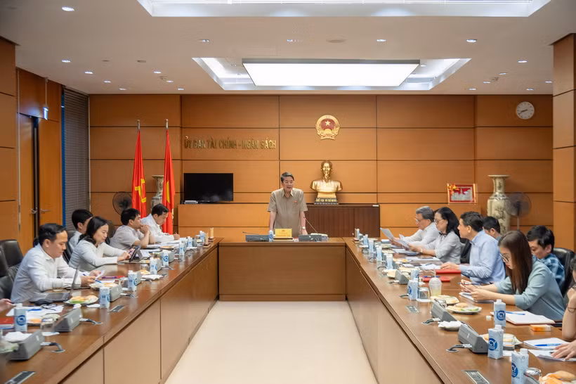 Quang cảnh cuộc họp. (Nguồn: Cổng Thông tin Điện tử Quốc hội Việt Nam)