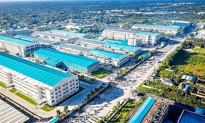 Dự án Khu công nghiệp Sông Hậu. (Nguồn: Báo Xây Dựng)