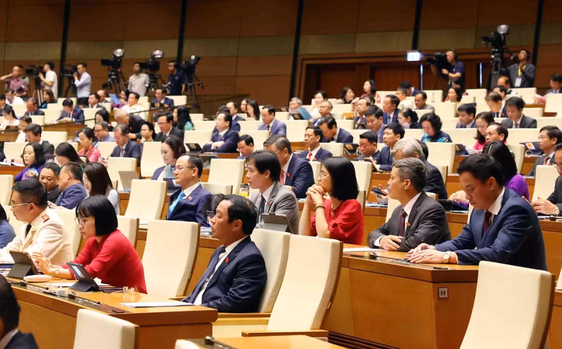 Đại biểu kỳ vọng vào những quyết sách nhằm ổn định nền kinh tế. (Ảnh: TTXVN)