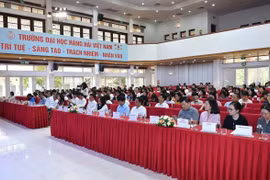 Toàn cảnh hội nghị tập huấn. (Ảnh: Ban Tổ chức cung cấp)