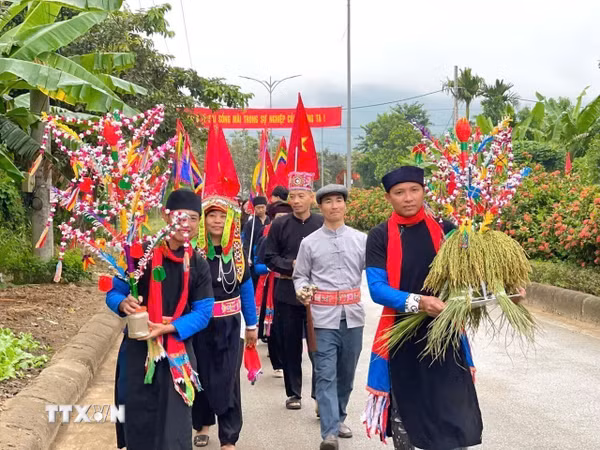 Lễ hội Cơm mới đền Đông Cuông ở Lào Cai: Lan tỏa nét đẹp văn hóa truyền thống