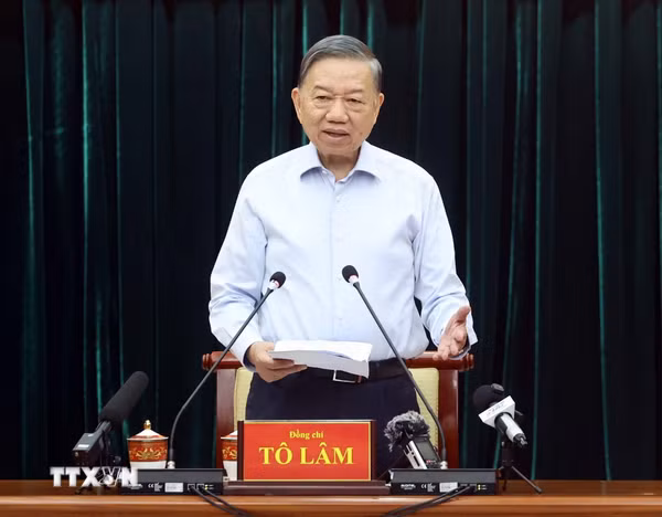 Tổng Bí thư, Chủ tịch nước Tô Lâm: Thành phố Hồ Chí Minh tiếp tục đổi mới tư duy tự chủ, nâng cao năng lực thực thi