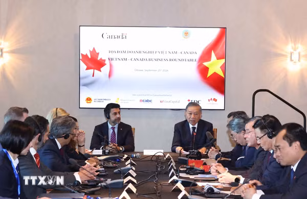 Tổng Bí thư, Chủ tịch nước Tô Lâm dự Tọa đàm cấp cao doanh nghiệp Việt Nam-Canada