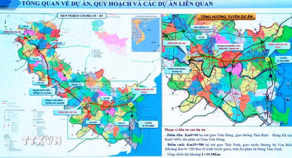Hưng Yên lên kế hoạch xây dựng hai trục giao thông chiến lược
